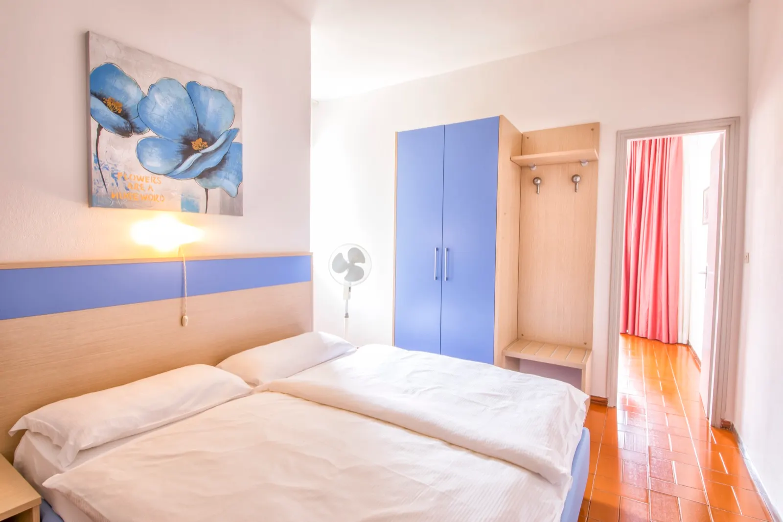 Apartamento de Dos Habitaciones Vista al Lago, dormitorio